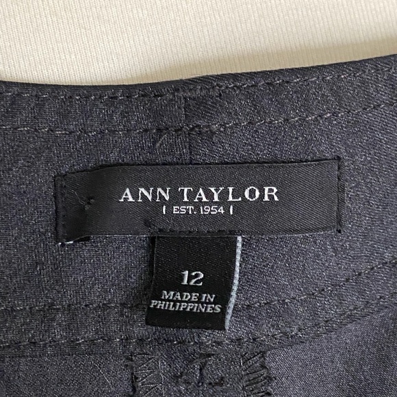 Ann Taylor Charcoal Gray Pants - Picture 3 of 7